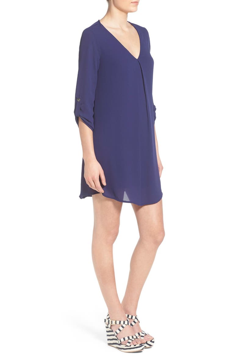 Karly Shift Dress, Alternate, color, ASTRAL BLUE