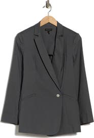 rag & bone Double-Breasted Linen Blazer