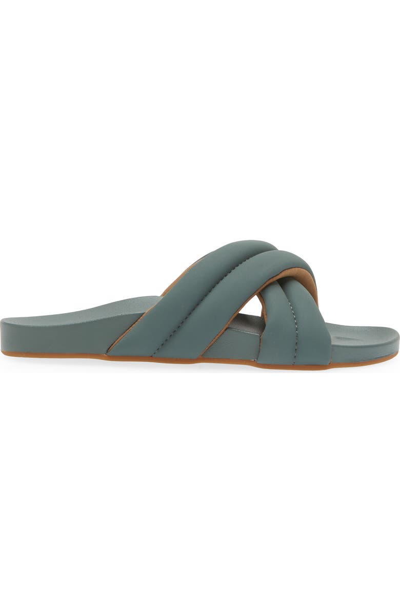 OluKai Hila Water Resistant Slide Sandal, Alternate, color, Star Pine / Star Pine