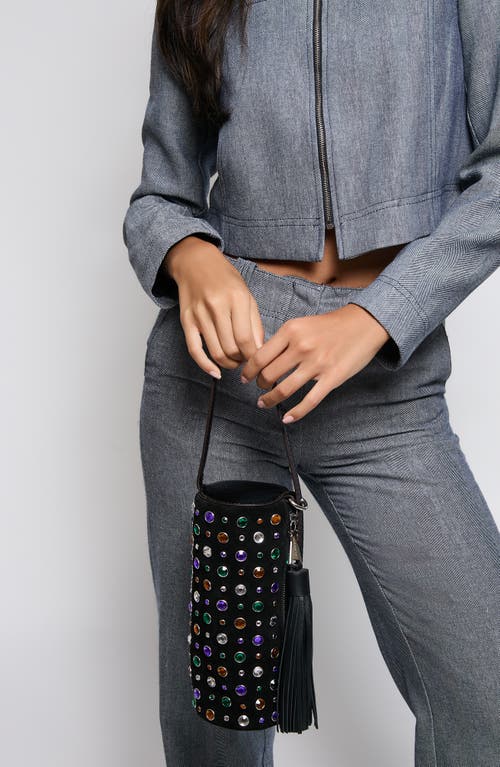 Aimee Barrel Leather Shoulder Bag