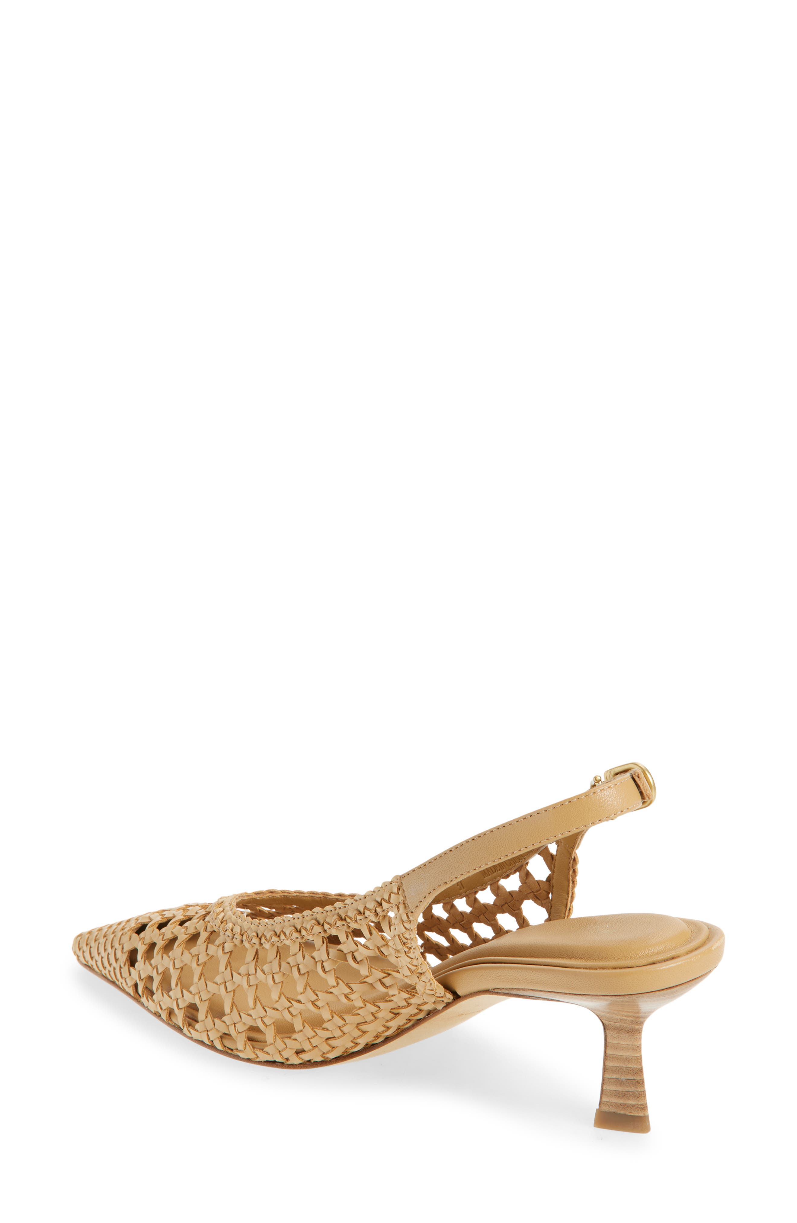 Brynn Slingback Pump, Alternate, color, DARK NATURAL
