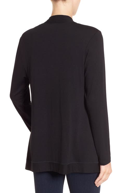 Exposed Topstitch Cardigan (Regular & Petite)