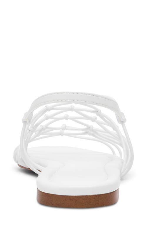 Steve Madden Libra Slingback Sandal In White