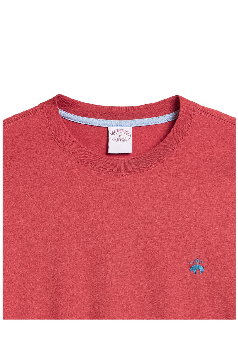 Logo Graphic T-shirt, Alternate, color, RED/ ORANGE HEATHER
