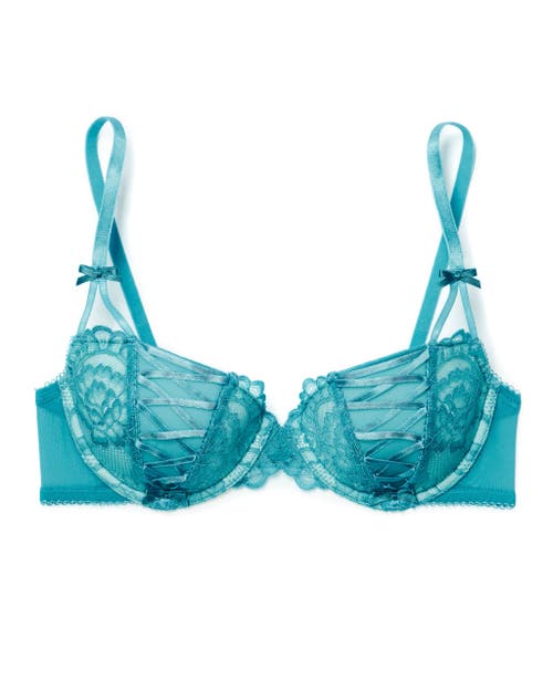 Adore Me Enny Contour Balconette Bra In Blue