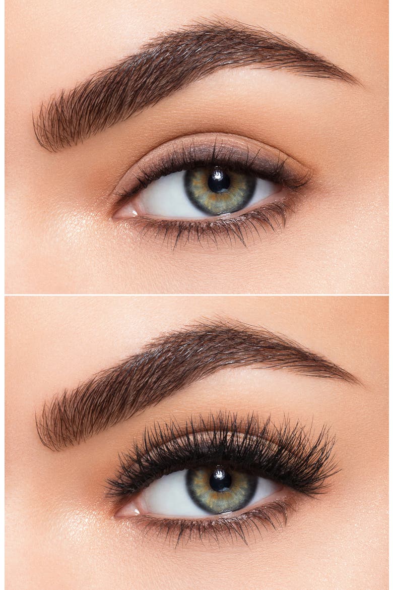 Doha 3D Mink False Lashes, Alternate, color, NO COLOR