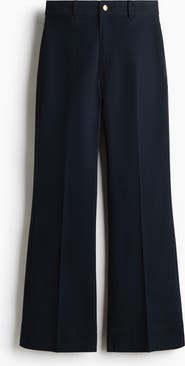 H&M Flared Canvas Trousers