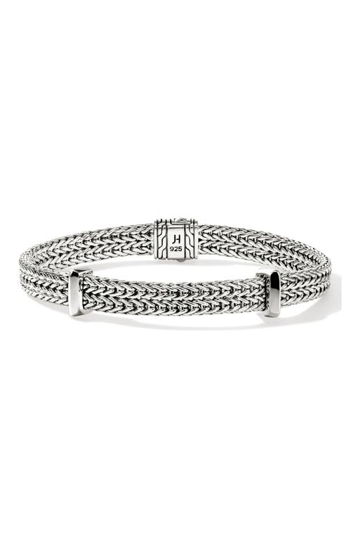 John Hardy Icon Link Station Bracelet In Silver