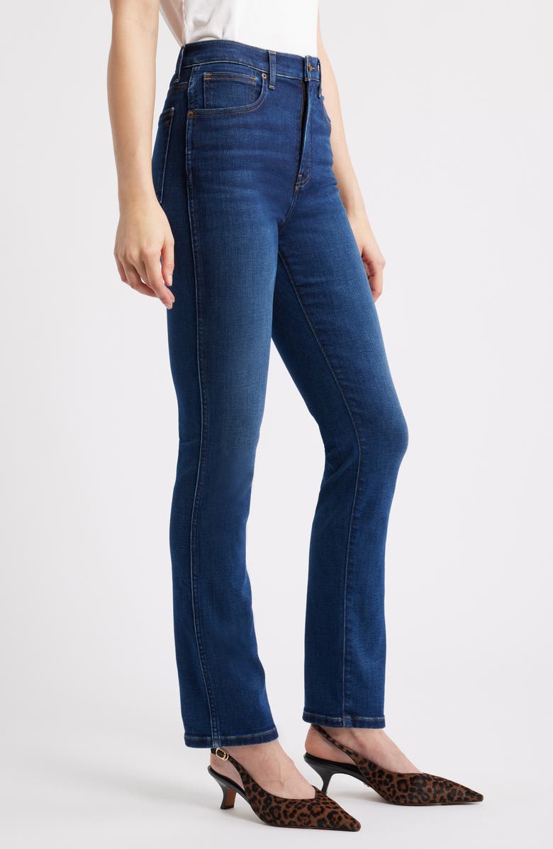 Madewell The Pencil High Waist Jeans, Alternate, color, Pipestone Wash
