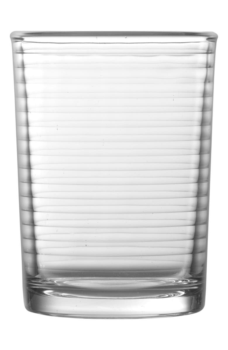 Fortessa Arcade Rocks Old Fashioned Glass Set of 12, Alternate, color, Clear