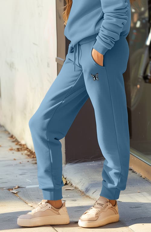 Dalix Butterfly Midweight Fleece Relaxed Sweatsuit