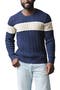 selected Navy Chest Stripe