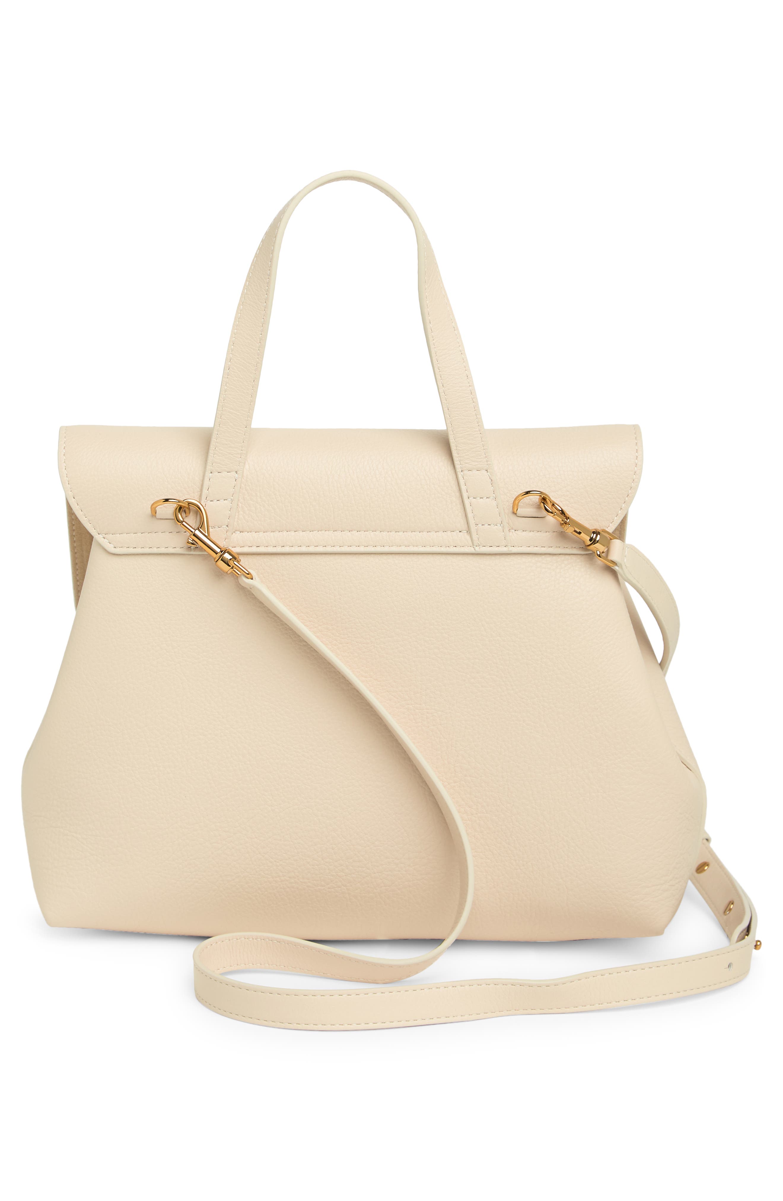 Mansur Gavriel Soft Lady Leather Bag, Alternate, color, Latte Macchiato
