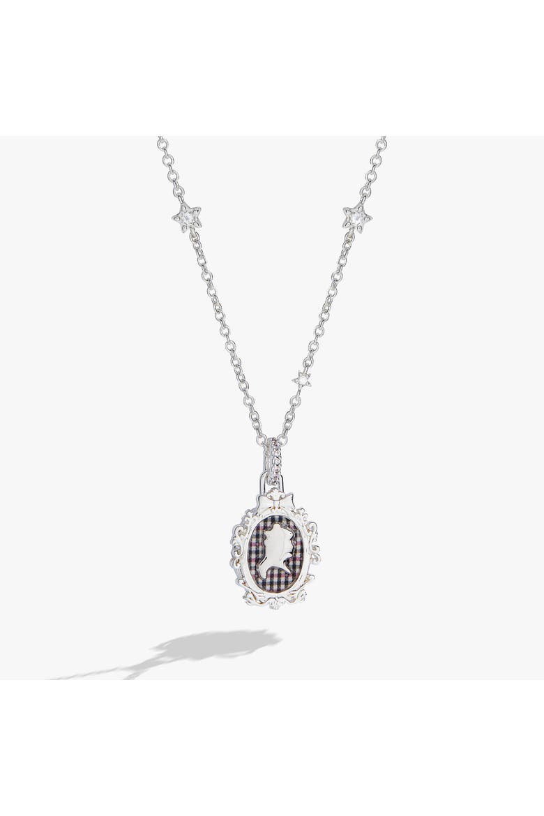 American Girl® Samantha 'Kind' Locket Necklace, Main, color, Silver