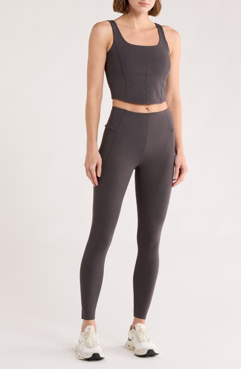 Diamond Net String Bra Top And Matching Leggings main image 1