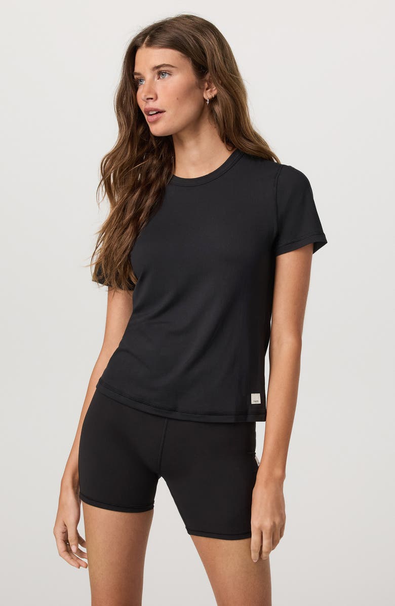 Vuori Lux Performance T-Shirt, Alternate, color, Black