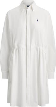 Polo Ralph Lauren Long Sleeve Cotton Poplin Shirtdress