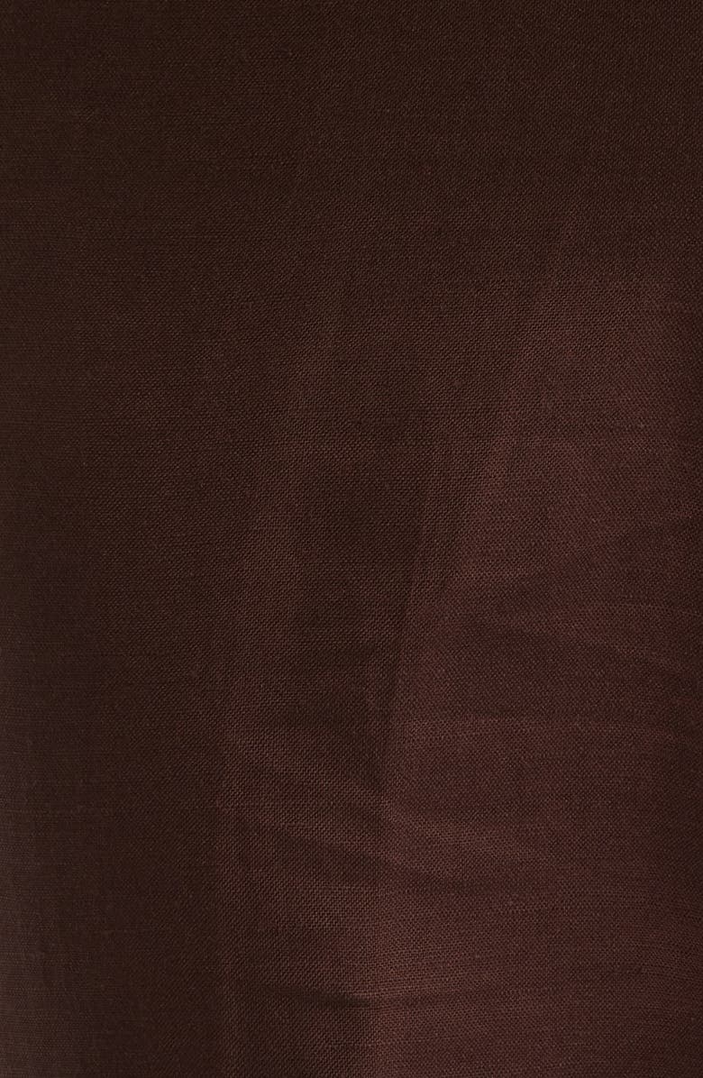 Anne Klein Pull-On Crop Wide Leg Pants, Alternate, color, Dark Chocolate