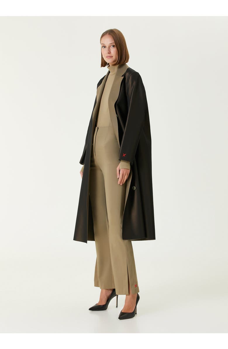 PCFG Wool Blend Paper Coat, Alternate, color, Brown
