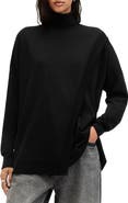 AllSaints Bern Merino Wool Turtleneck Sweater