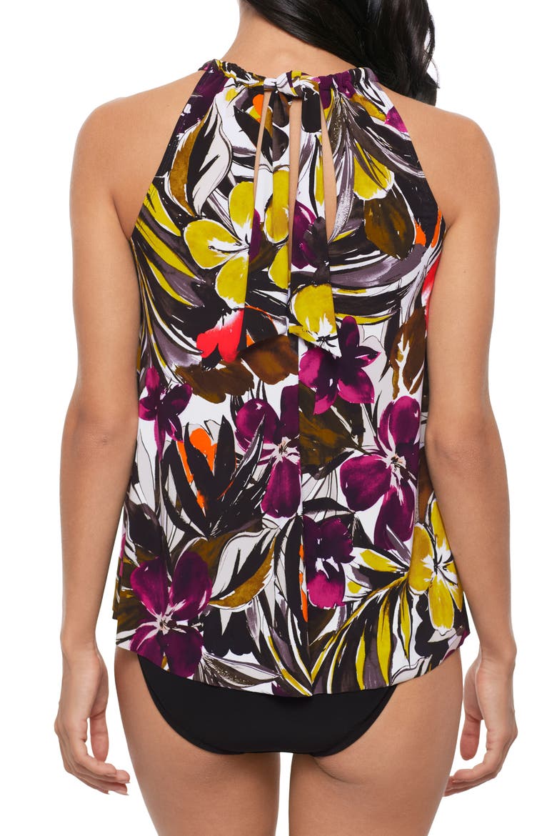 Hot House Esme Tankini Top, Alternate, color, MULTI WHITE