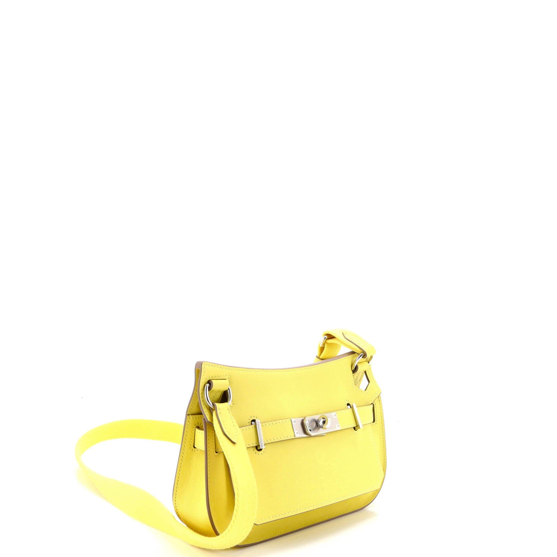 Pre-Owned Hermes Jypsiere Bag Swift Mini, Alternate, color, Lime