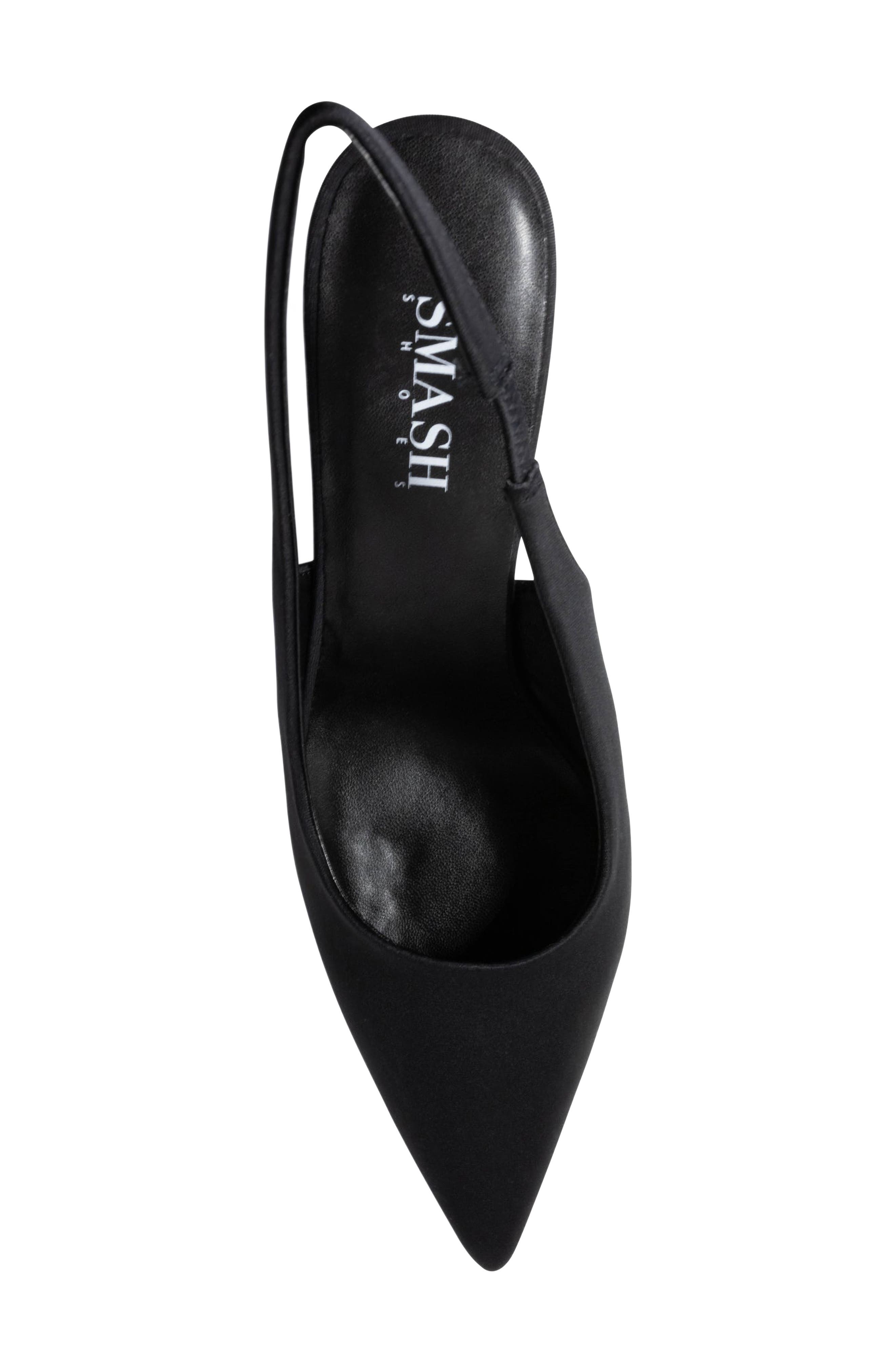 Vera Slingback Pump, Alternate, color, BLACK