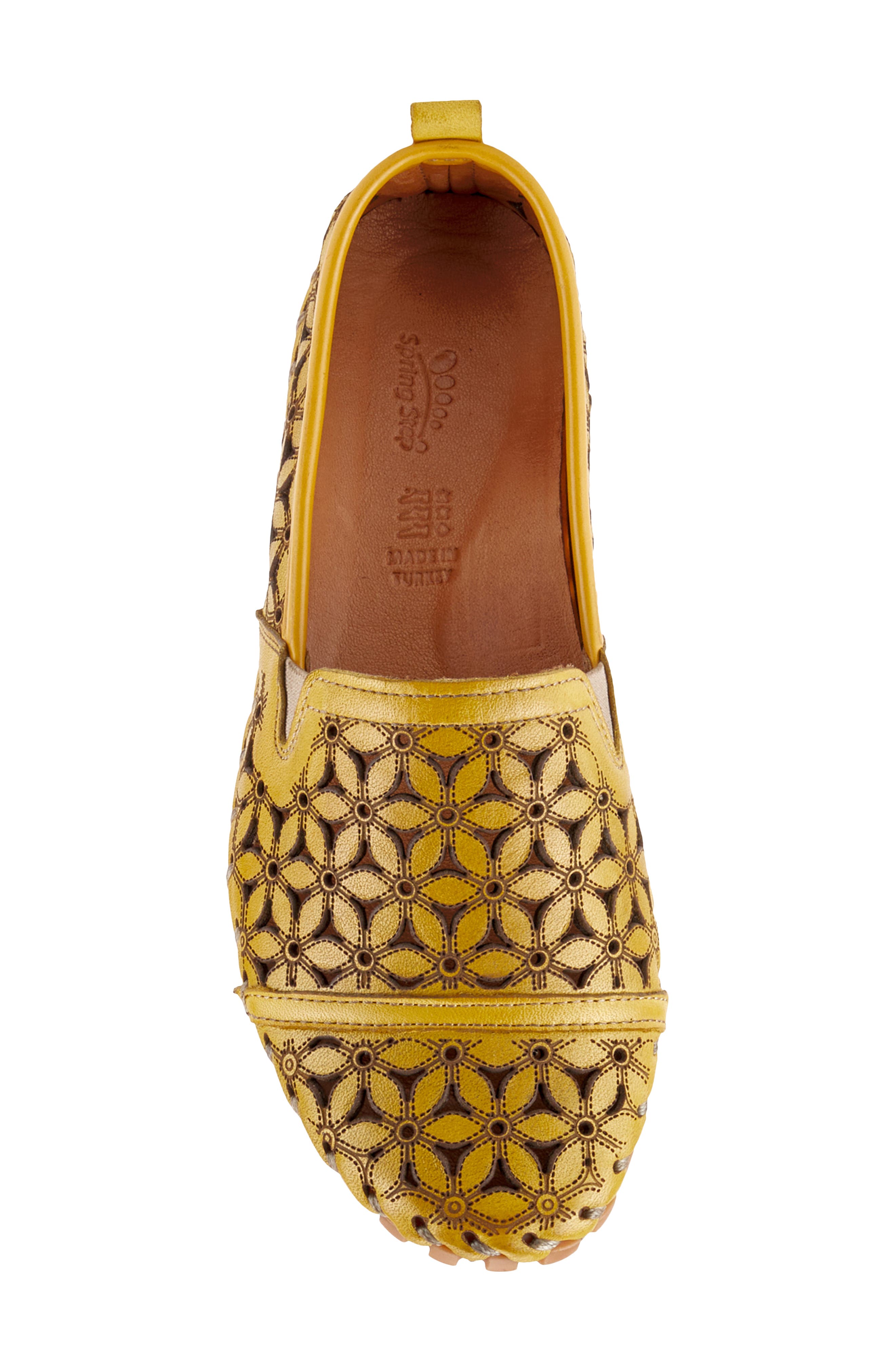 Flowerflow Slide Sandal, Alternate, color, YELLOW