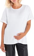Accouchée Anytime Anywhere Side Zip Maternity/Nursing T-Shirt