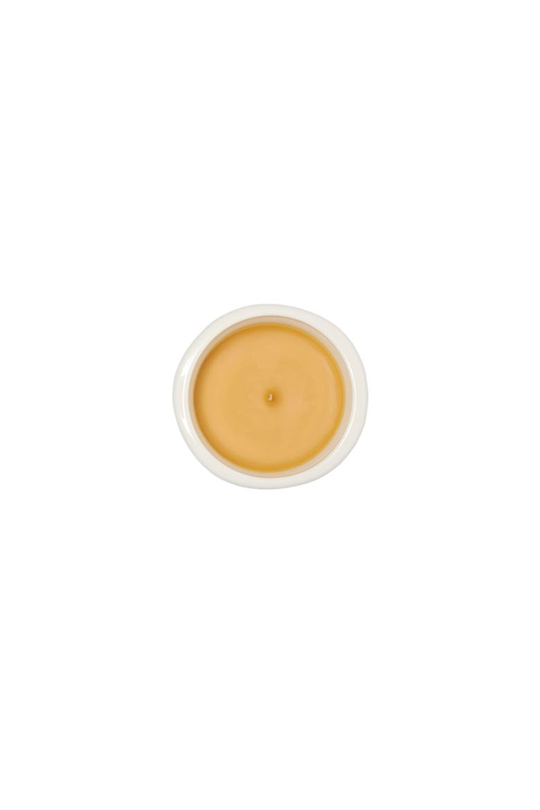 Ginger and Caramel Small Candle, Alternate, color, Pear yellow
