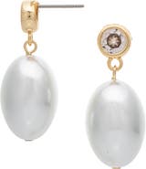 RIVKA FRIEDMAN Imitation Pearl Drop Earrings
