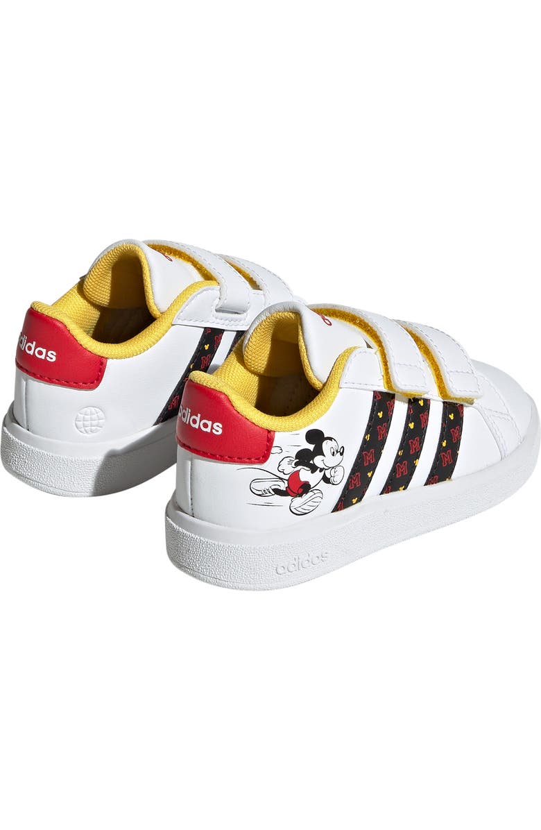 adidas x Disney<sup>®</sup> Kids' Grand Court Mickey Mouse Sneaker, Alternate, color,