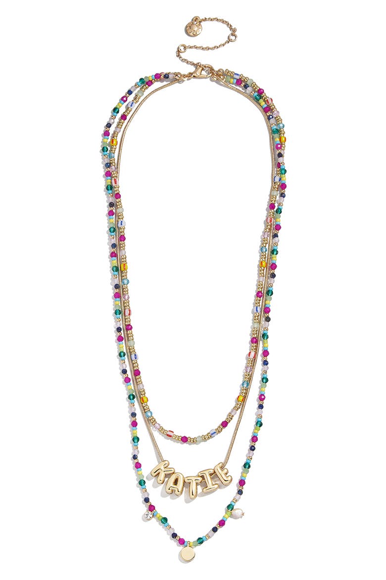 Kai Semiprecious Custom Layered Necklace, Main, color, MULTI
