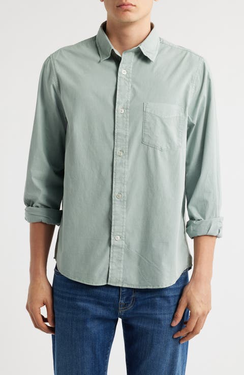 Lived In Cotton Button-Up Shirt