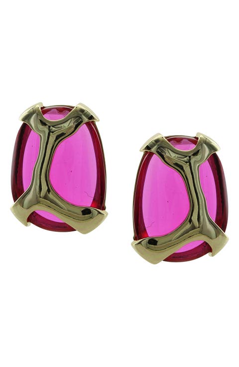 Geometric Jewel Earrings