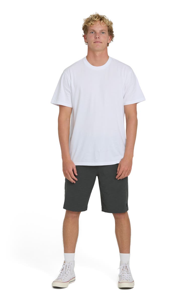 Billabong Crossfire Submersible Shorts, Alternate, color, Asphalt