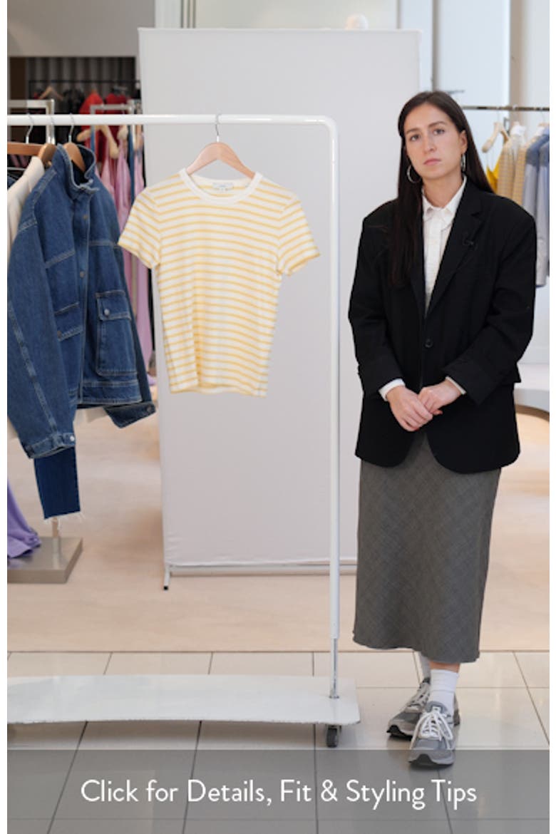 Shrunken 90s Stripe Tee video