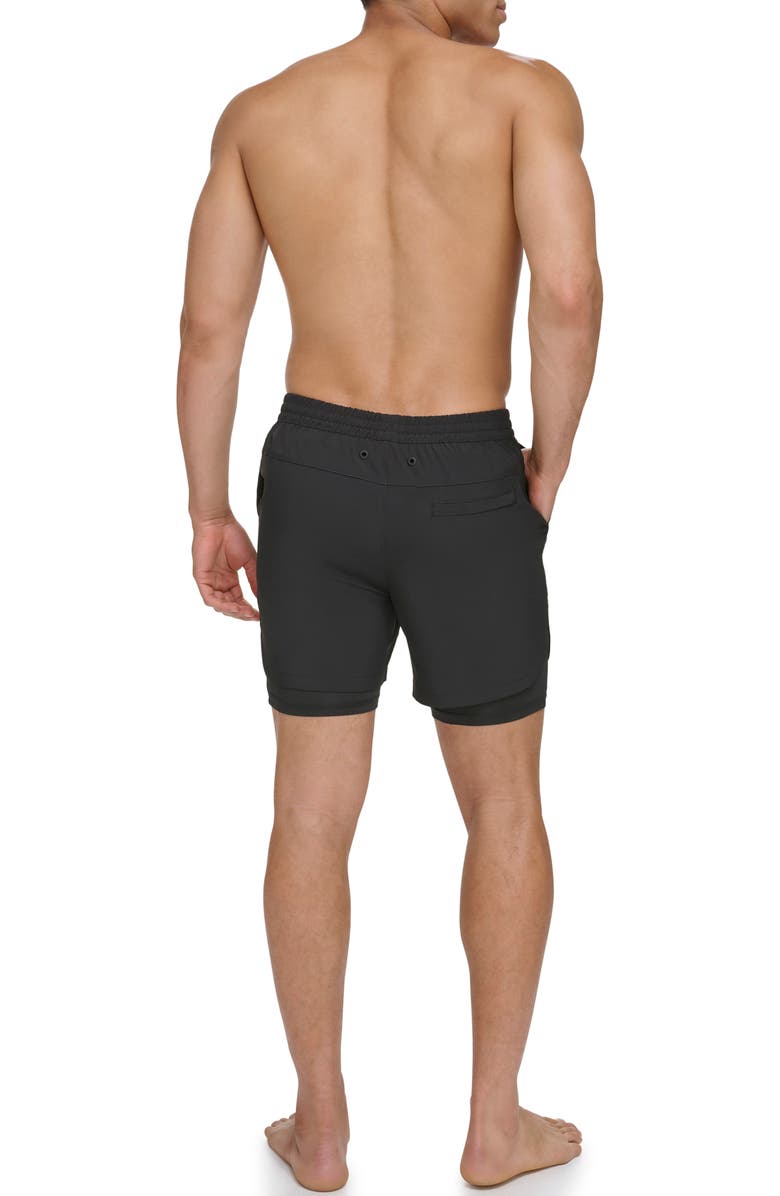 Calvin Klein Cross Fit Volley Swim Trunks, Alternate, color, 