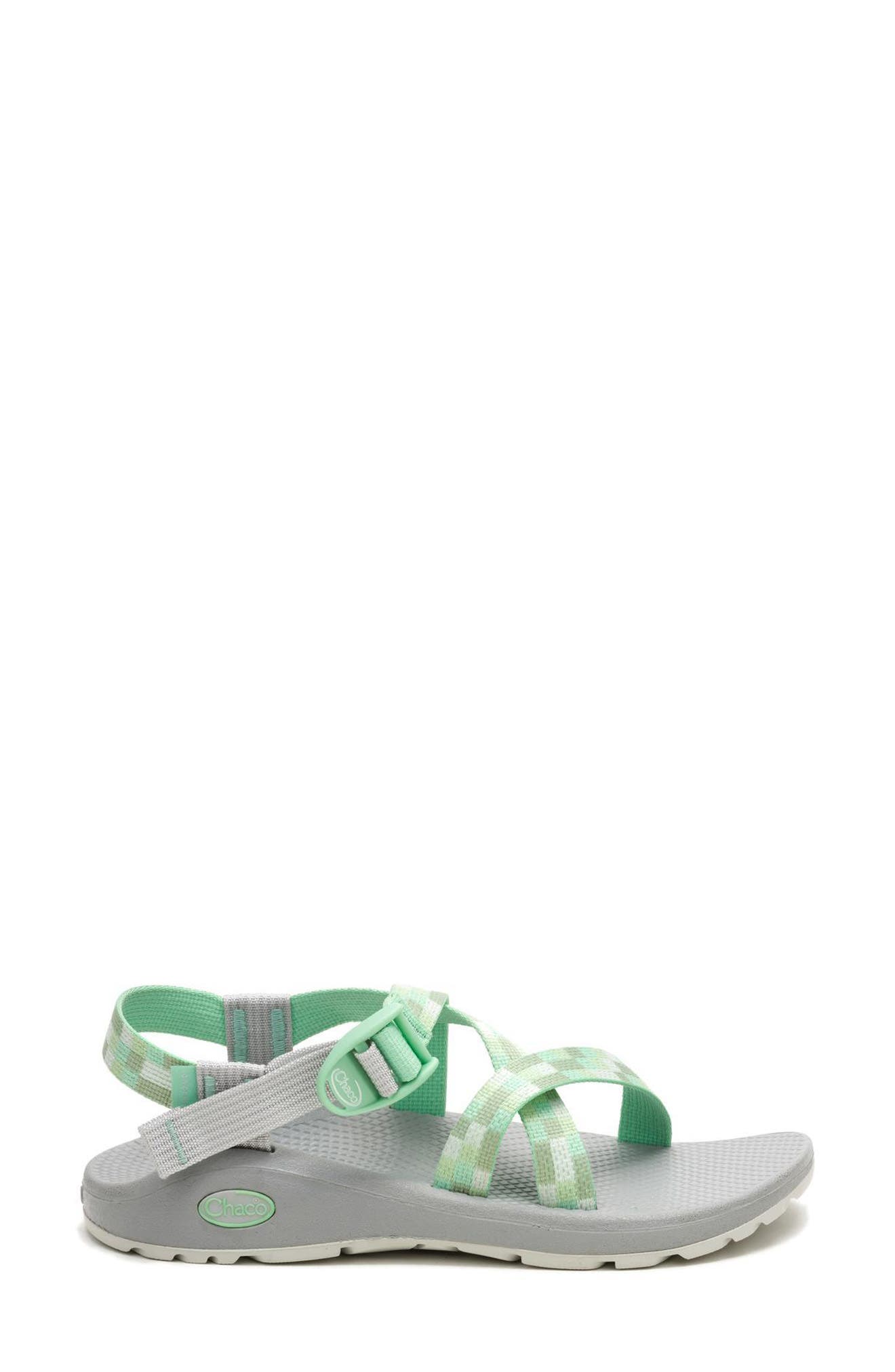 Chaco Z Cloud Sandal, Alternate, color, Pixel Celadon
