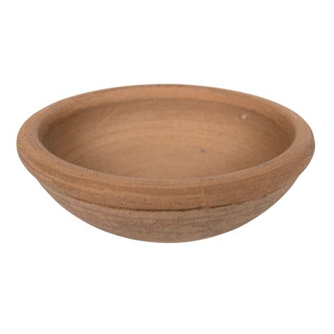 Natural Terracotta Serving Bowl