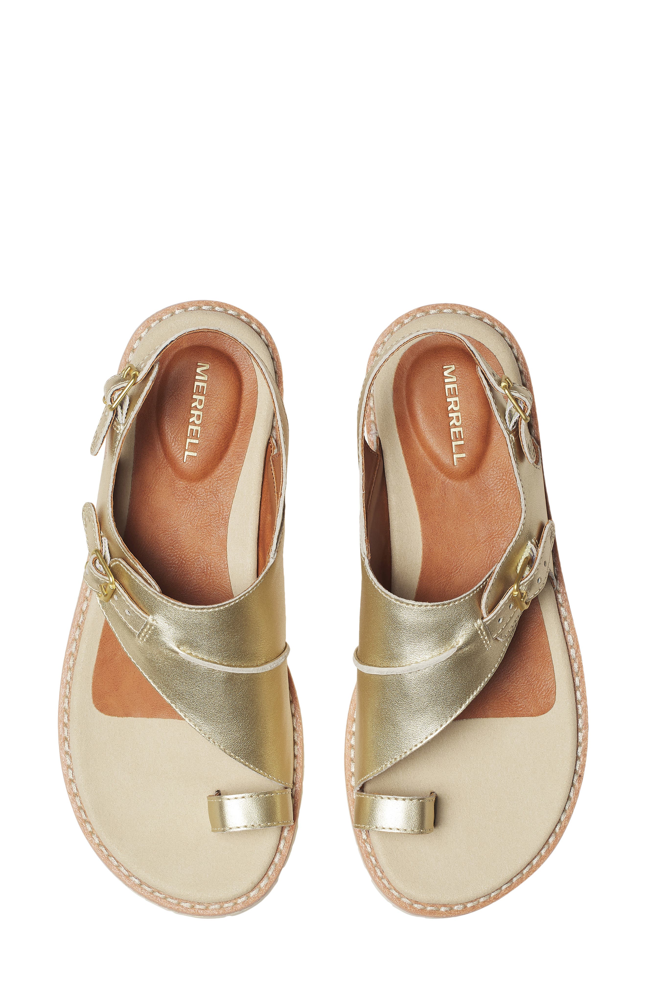 Merrell Haven Slingback Sandal, Alternate, color, Burlap