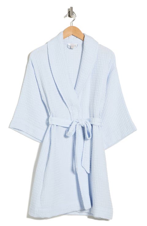 Cotton Waffle Knit Robe