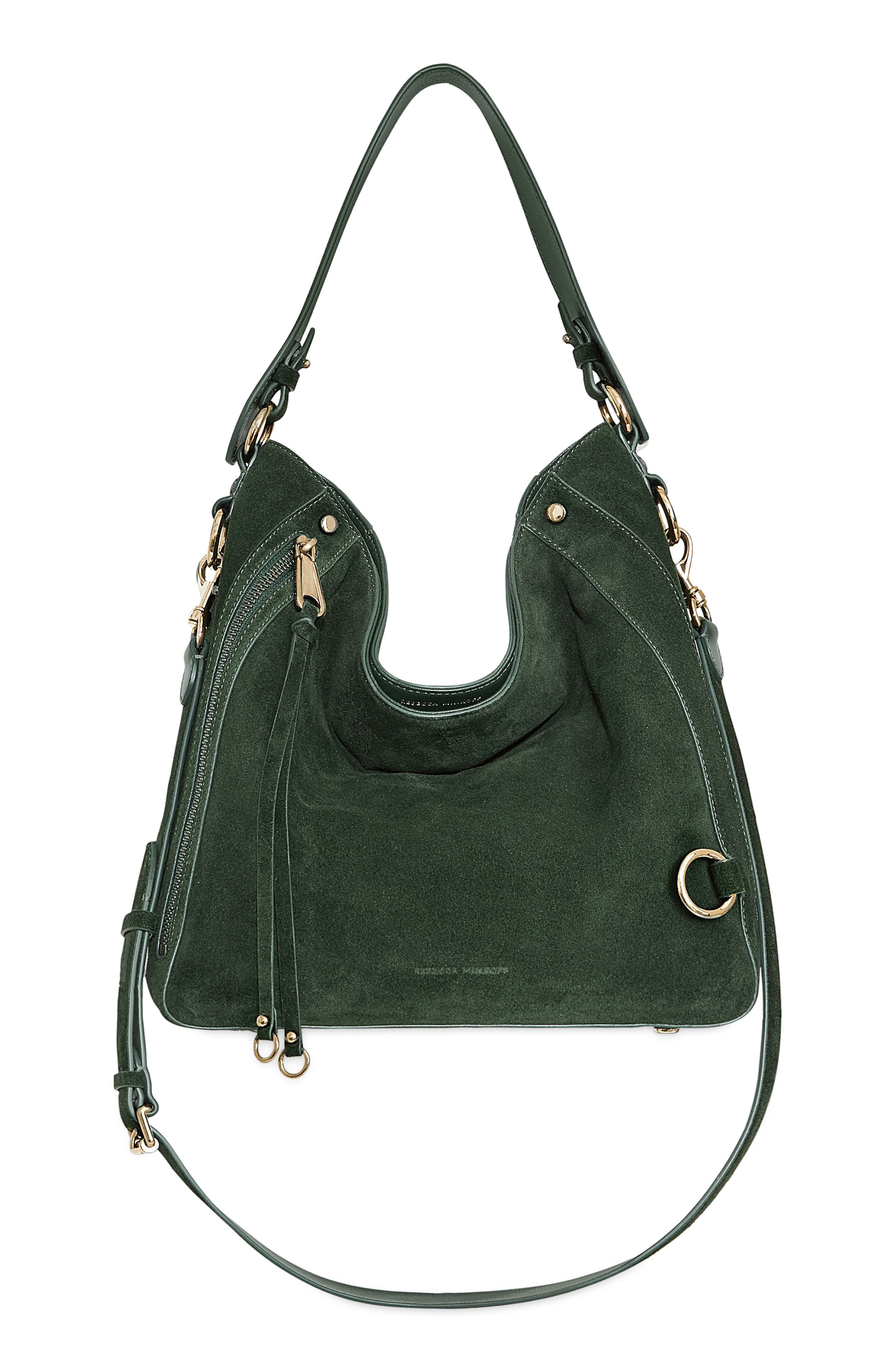 Rebecca Minkoff Mab Suede Hobo Bag