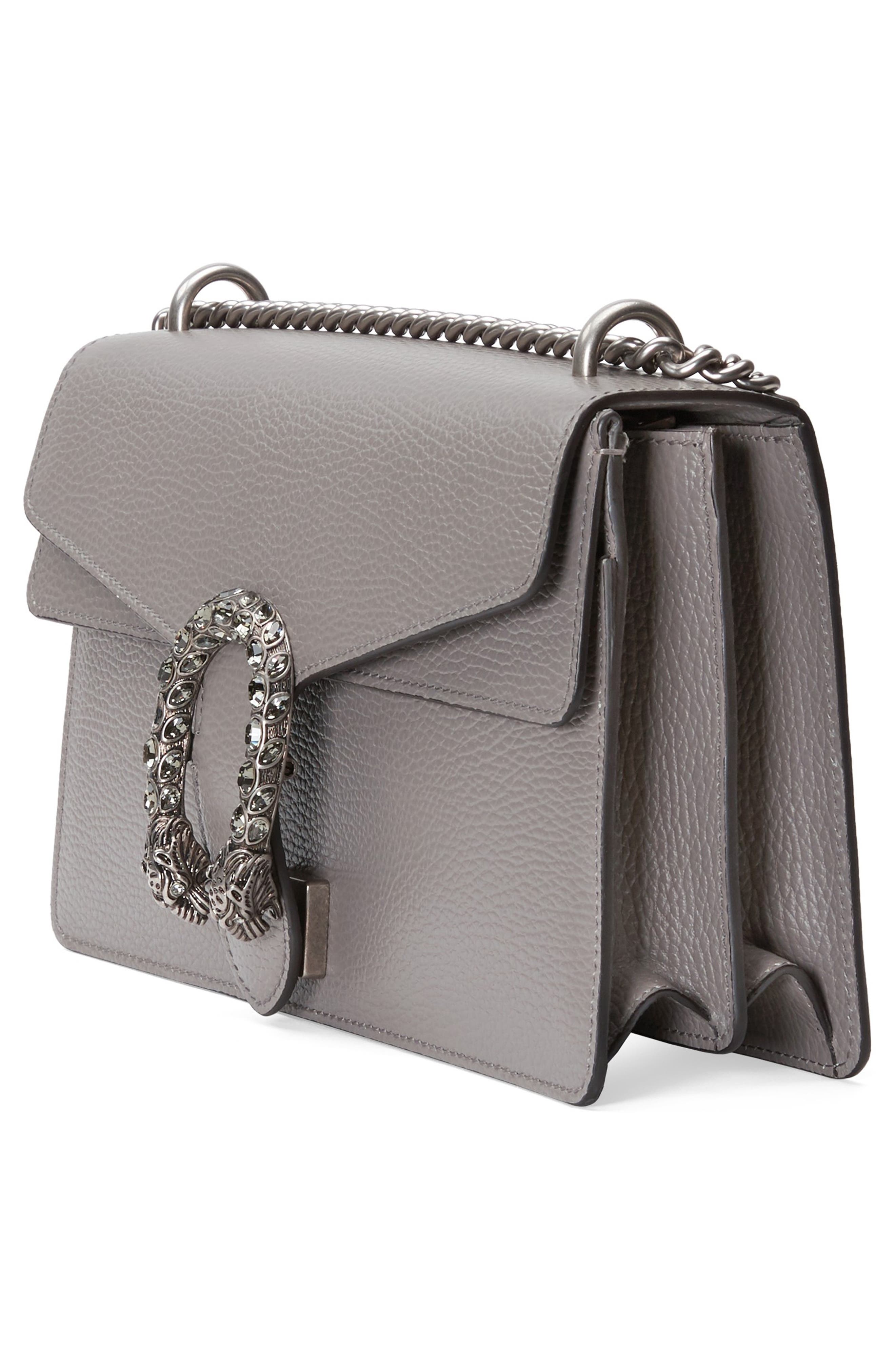 Gucci Small Leather Shoulder Bag, Alternate, color, 