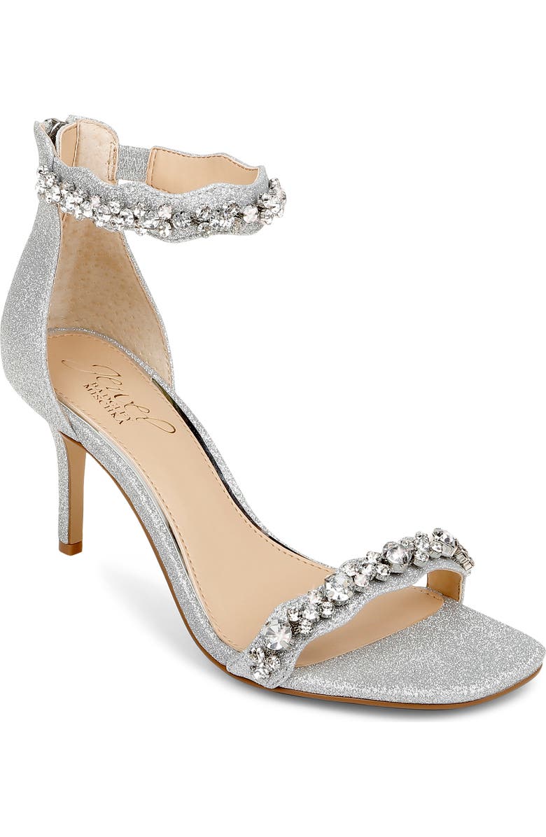 Jewel Badgley Mischka Odele Ankle Strap Sandal, Main, color,