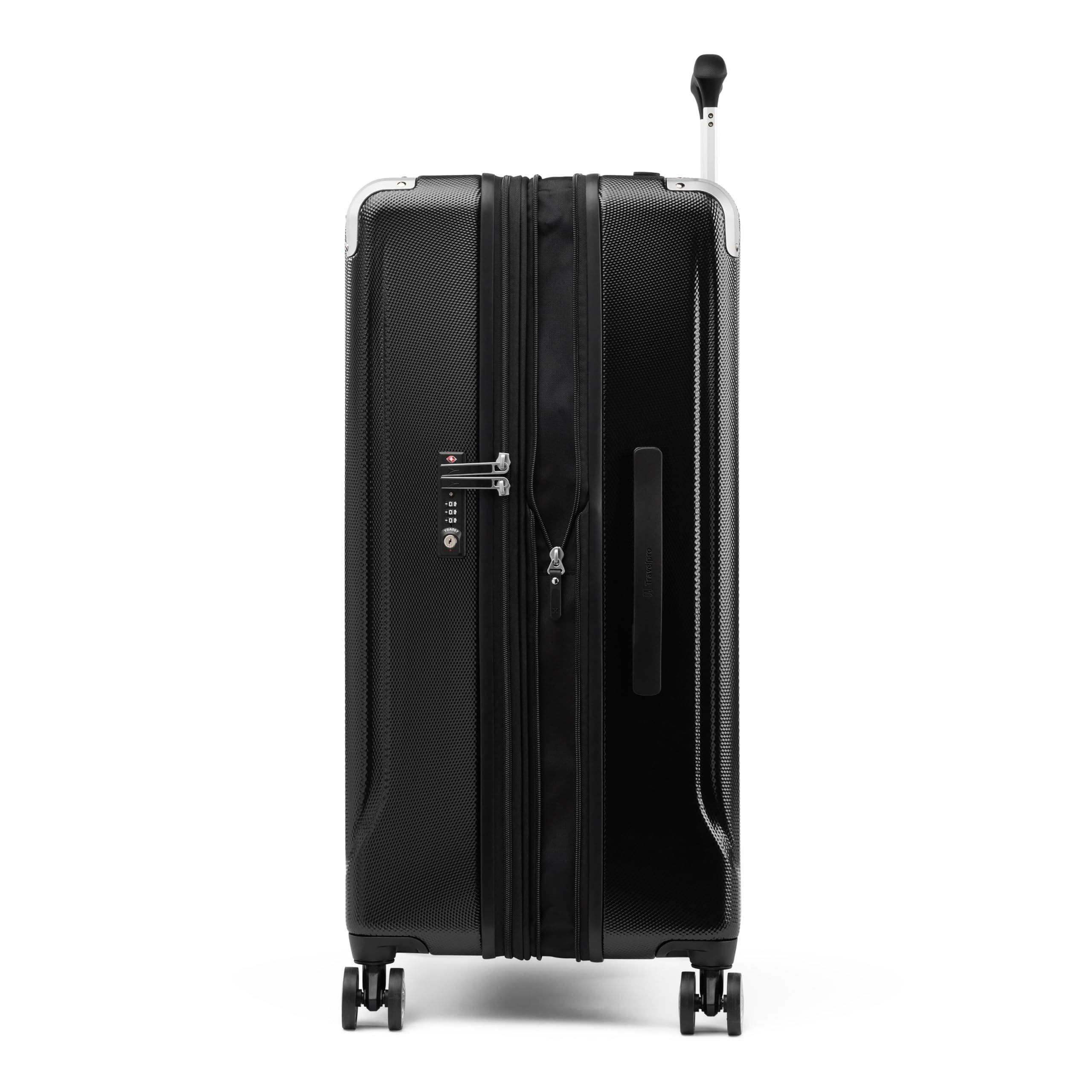 TRAVELPRO Pathways 3 Hardside Expandable 28" Large Check in Spinner Luggage, Alternate, color, Black Knight