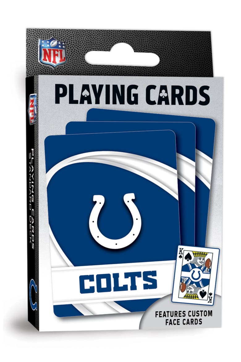 Indianapolis Colts Playing Cards, Main, color, Multicolor
