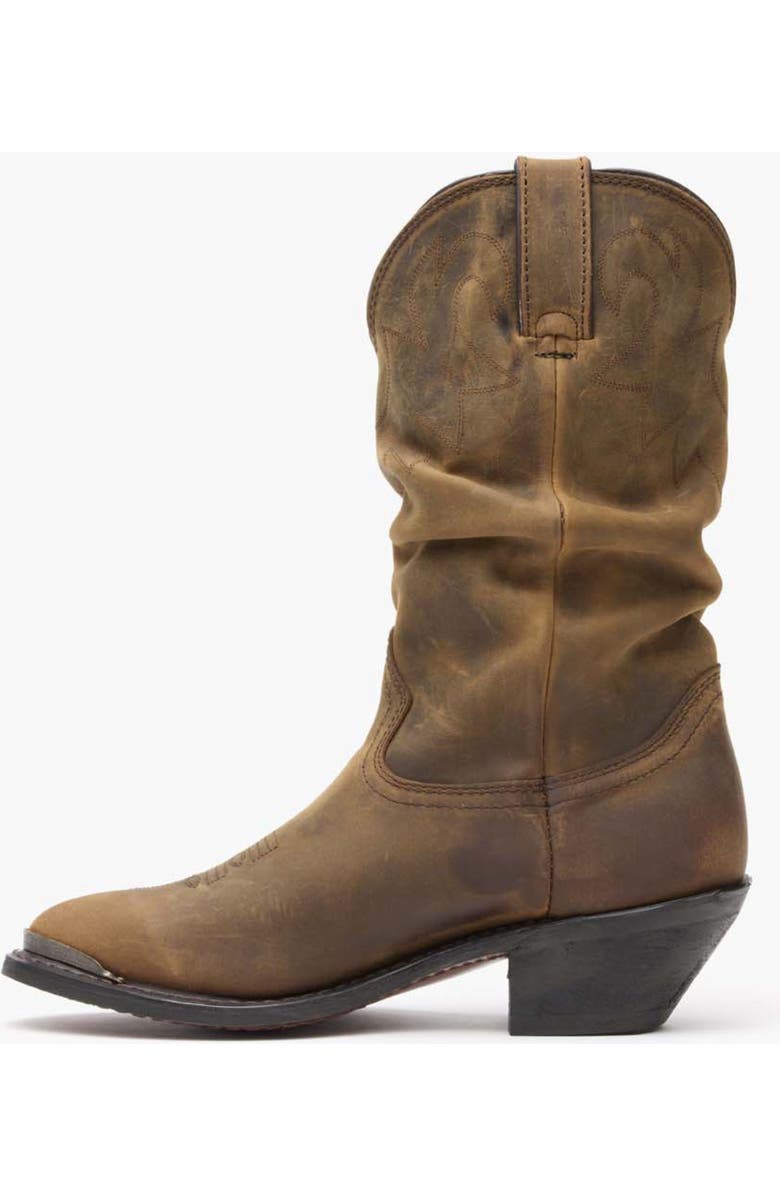 DURANGO Women's Slouch Western Boot, Alternate, color, Distressed Tan