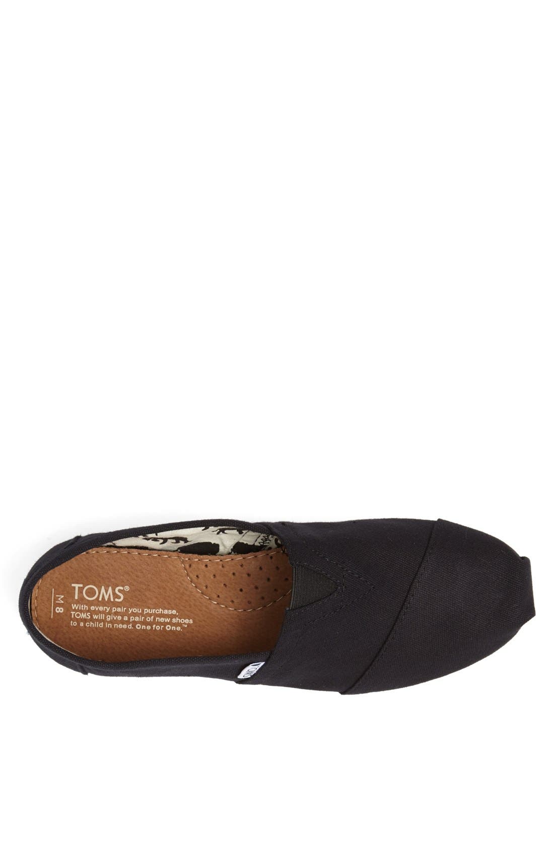 TOMS Classic Canvas Slip-On, Alternate, color, 