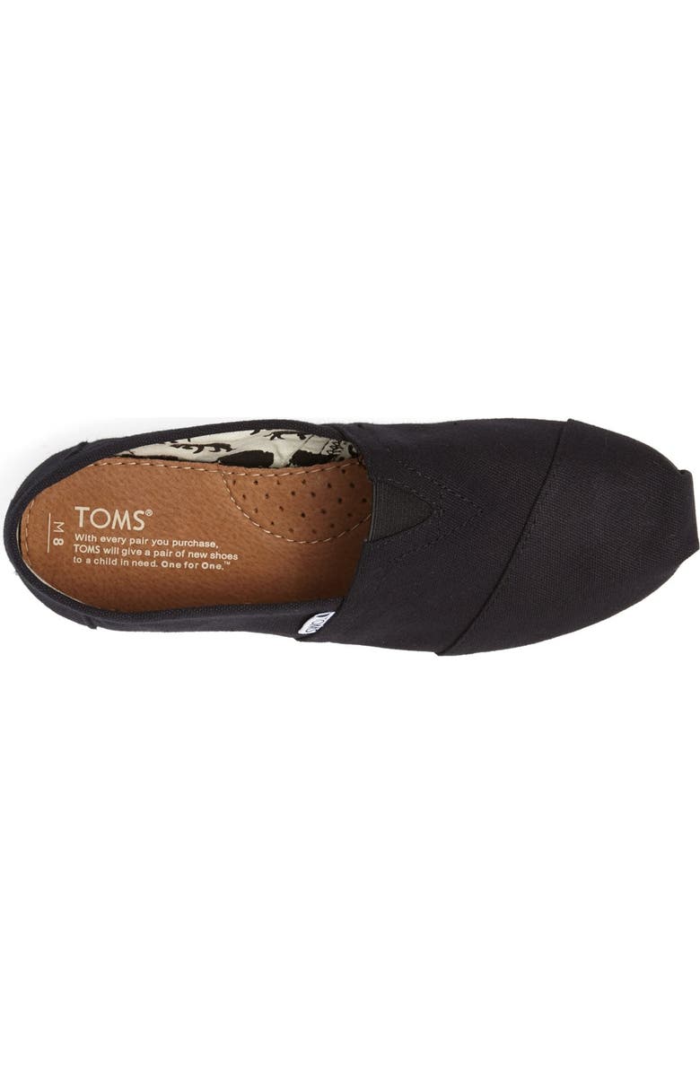 TOMS Classic Canvas Slip-On, Alternate, color,
